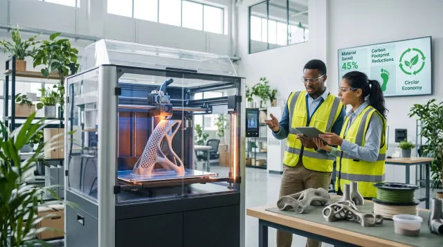 Sustainable Manufacturing: How 3D Printing Reduces Waste and Carbon Footprint